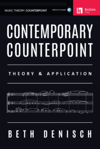 The cover of the "Contemporary Counterpoint" book by Beth Denisch.